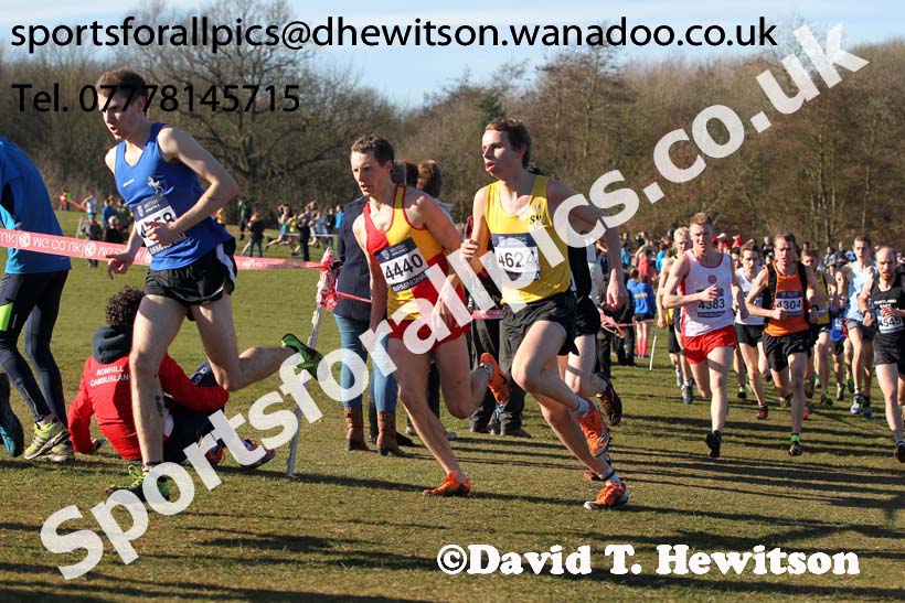 Senior mens Inter Counties Cross Country,  Cofton Park, Birmingham. Photo: David T. Hewitson/Sports for All Pics